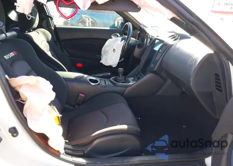 2010 Nissan 370Z Nismo z USA, uszkodzony, nr VIN JN1AZ4EH1AM504229